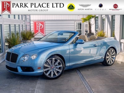 2014 Bentley Continental GT V8 2dr Conv