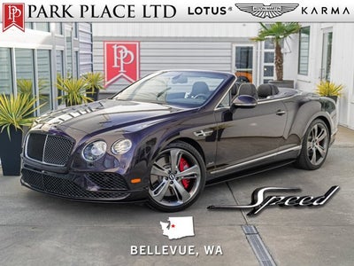 2017 Bentley Continental GT Speed