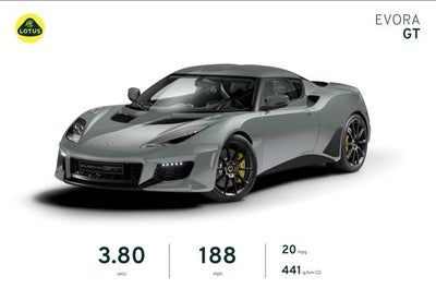 2021 Lotus Evora GT Coupe