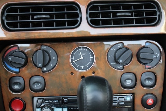 2001 Aston Martin DB7 V12 Vantage Volante