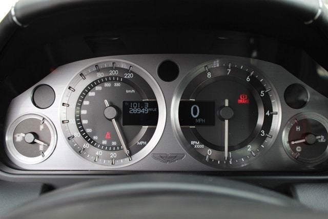 2007 Aston Martin V8 Vantage 2dr Cpe Manual