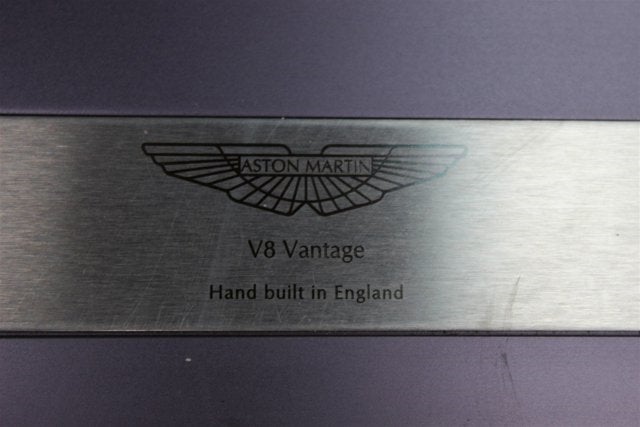 2007 Aston Martin V8 Vantage 2dr Cpe Manual