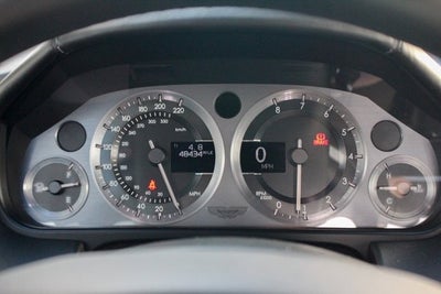 2007 Aston Martin V8 Vantage 2dr Cpe Manual
