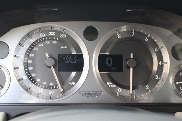 2007 Aston Martin V8 Vantage 2dr Cpe Manual