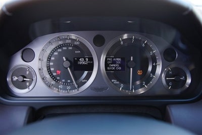 2007 Aston Martin V8 Vantage 2dr Cpe Manual