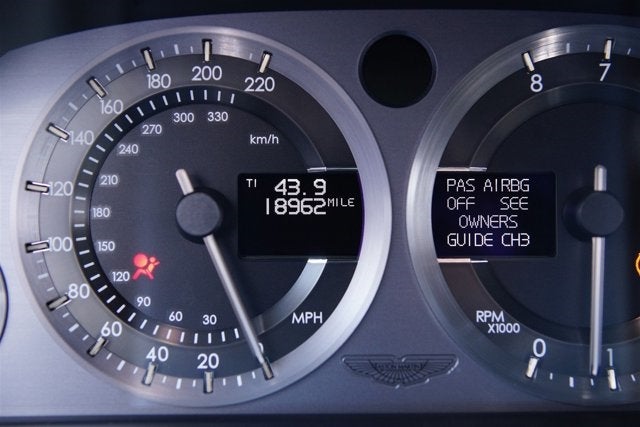 2007 Aston Martin V8 Vantage 2dr Cpe Manual