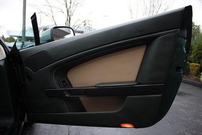2007 Aston Martin V8 Vantage 2dr Cpe Manual