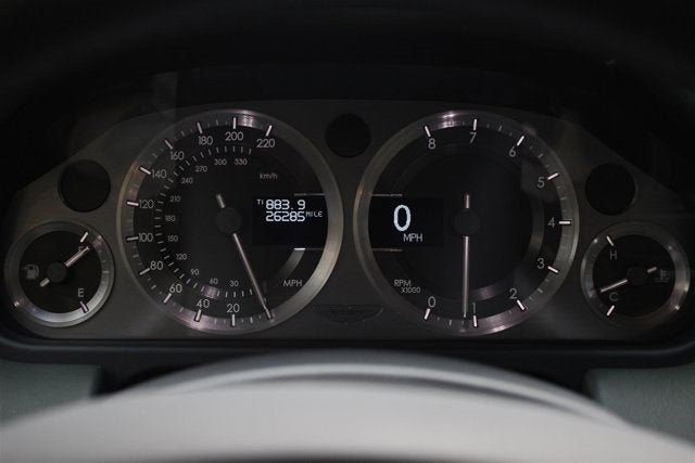 2007 Aston Martin V8 Vantage 2dr Cpe Manual