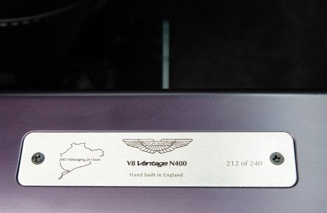 2008 Aston Martin V8 Vantage N400