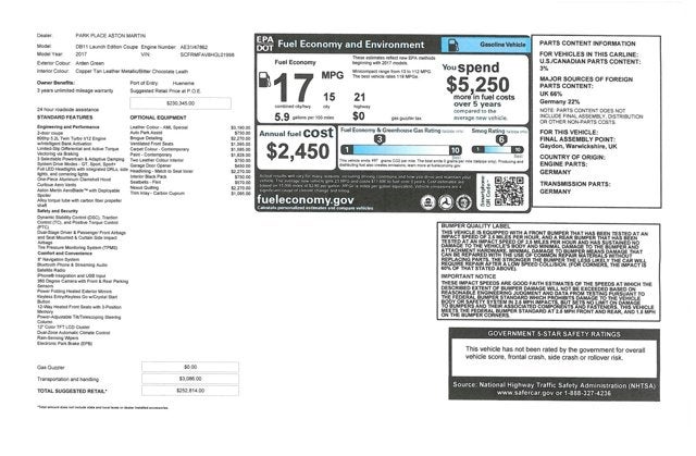 2017 Aston Martin DB11 Coupe