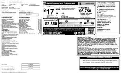 2021 Aston Martin Vantage Coupe Manual