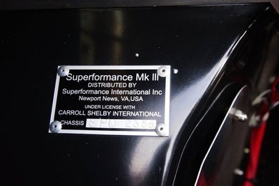 2005 Shelby Cobra MKIII Superformance