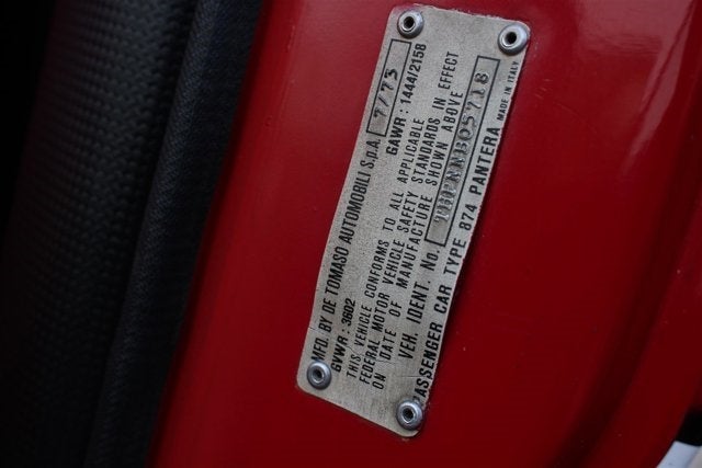 1973 DeTomaso Pantera Base