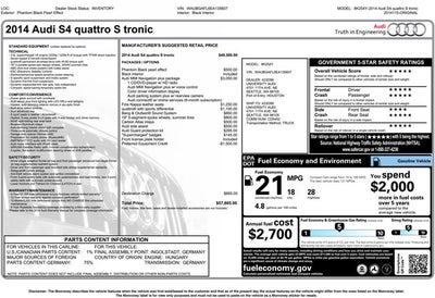 2014 Audi S4 Premium Plus