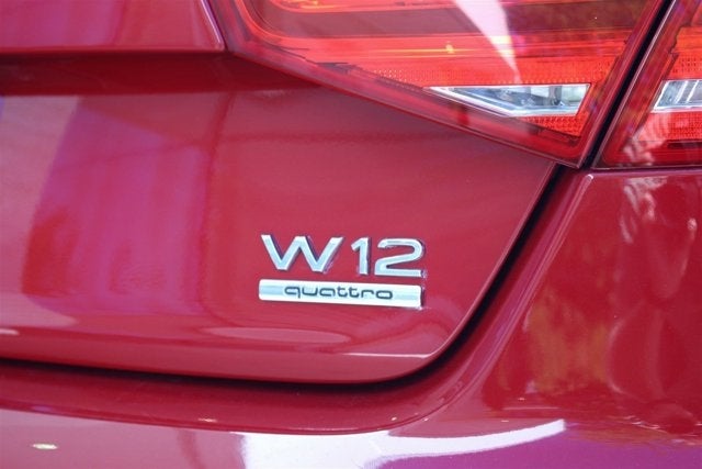 2012 Audi A8 L W12 Quattro Tiptronic