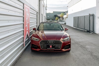 2018 Audi A5 Cabriolet Premium Plus