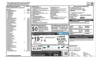 2018 BMW 6 Series ALPINA B6 xDrive