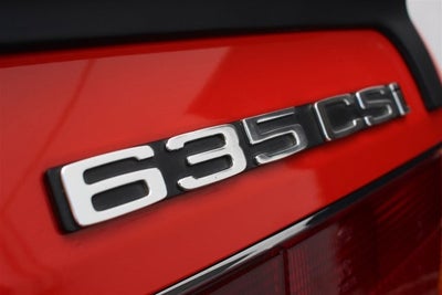 1983 BMW 635CSi Base