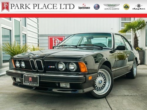 1987 BMW M6 Coupe