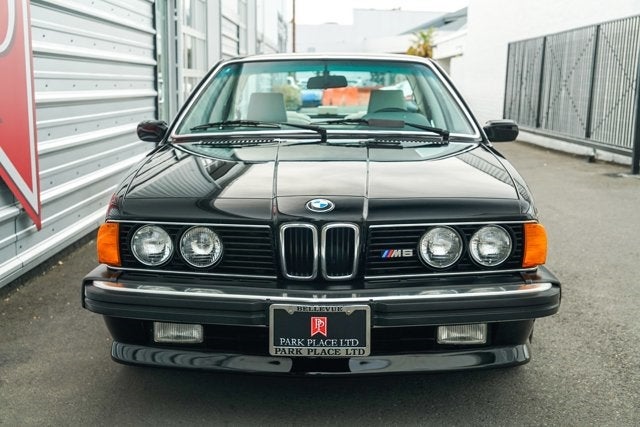 1987 BMW M6 Coupe