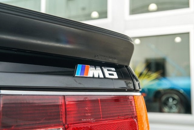 1987 BMW M6 Coupe