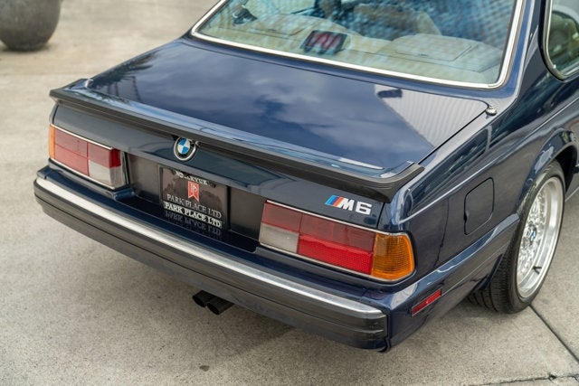 1988 BMW M6 Coupe