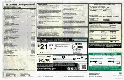 2013 BMW 335is Coupe