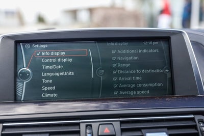 2012 BMW 6 Series 650i