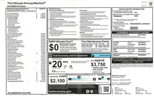 2018 BMW M3 Dinan S2