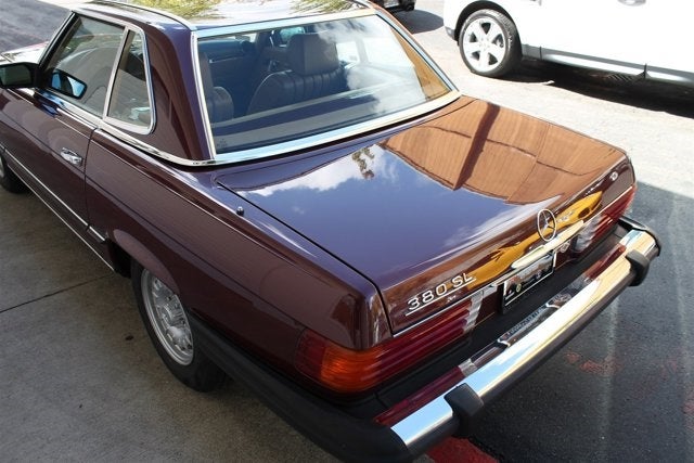 1985 Mercedes-Benz 380SL Roadster
