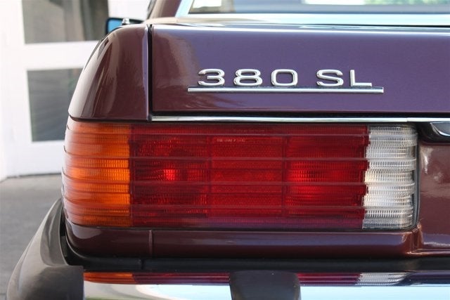 1985 Mercedes-Benz 380SL Roadster