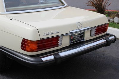 1985 Mercedes-Benz 380SL Base