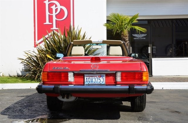 1986 Mercedes-Benz 560SL Roadster