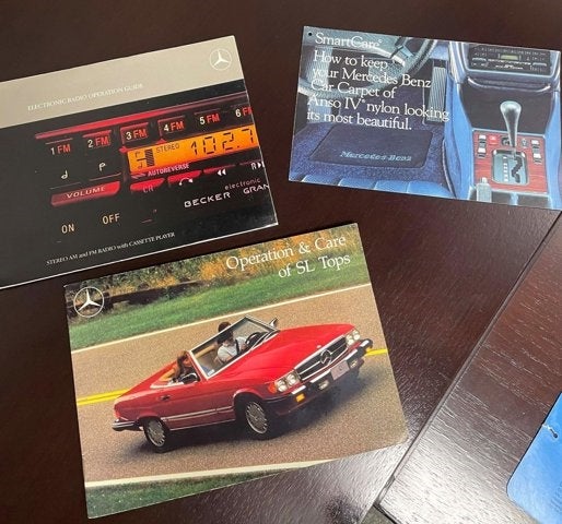 1987 Mercedes-Benz 560SL Convertible