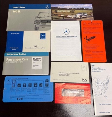 1987 Mercedes-Benz 560SL Convertible