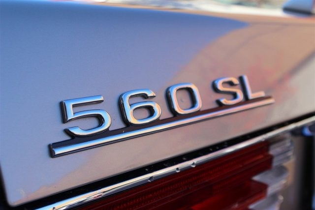 1986 Mercedes-Benz 560SL Roadster