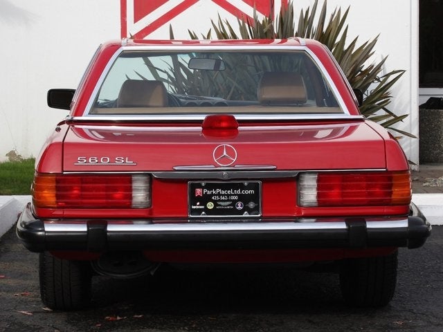 1987 Mercedes-Benz 560SL Roadster