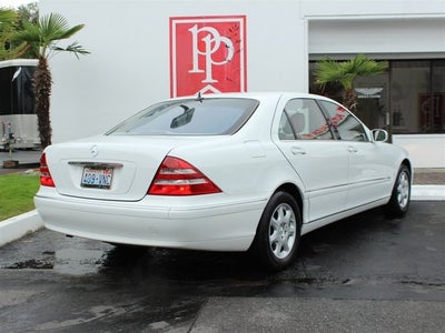 2001 Mercedes-Benz S430 4dr Sdn 4.3L