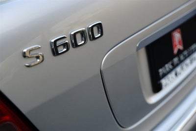 2002 Mercedes-Benz S600 6.0L