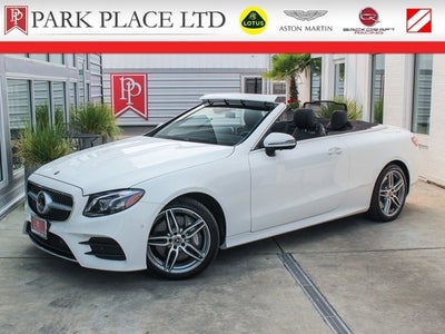 2018 Mercedes-Benz E-Class E 400 4MATIC® Cabriolet