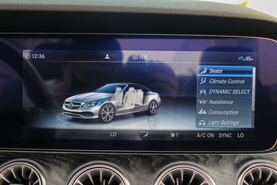 2018 Mercedes-Benz E-Class E 400 4MATIC® Cabriolet