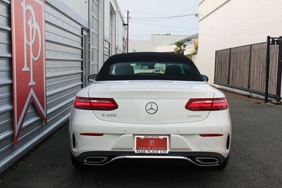 2018 Mercedes-Benz E-Class E 400 4MATIC® Cabriolet