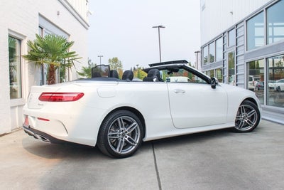 2018 Mercedes-Benz E-Class E 400 4MATIC® Cabriolet