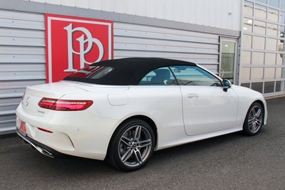 2018 Mercedes-Benz E-Class E 400 4MATIC® Cabriolet