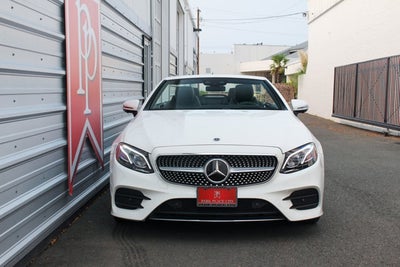 2018 Mercedes-Benz E-Class E 400 4MATIC® Cabriolet