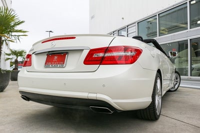 2012 Mercedes-Benz E-Class E 550 Cabriolet
