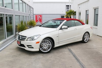 2012 Mercedes-Benz E-Class E 550 Cabriolet