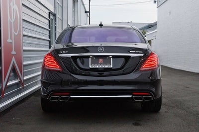 2016 Mercedes-Benz S 63 AMG® 4MATIC®