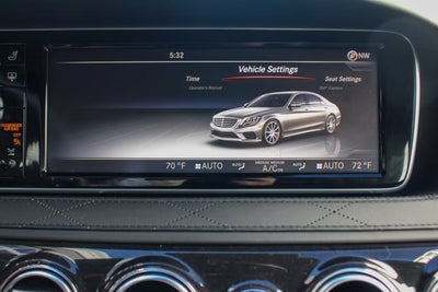 2016 Mercedes-Benz S-Class AMG® S 63