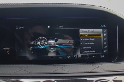 2018 Mercedes-Benz S-Class AMG® S 63 4 Matic